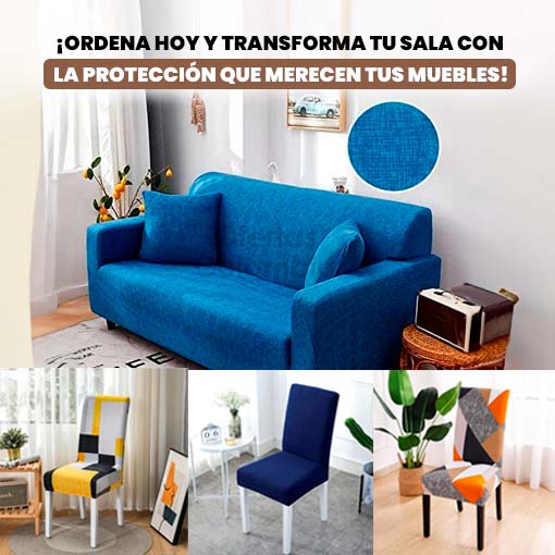 COMBO PROTECTORES 😱😍 ¡Renueva tus muebles sin cambiarlos!